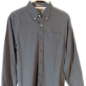 Eddie Bauer Wrinkle Free Classic Fit Button Down Shirt, Size: Medium